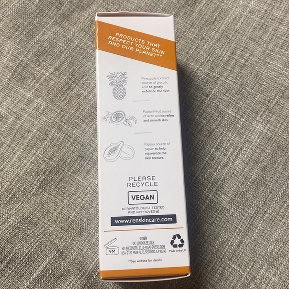 Ren clean skincare glycol lactic radiance renewal mask with aha - Picture 3 of 7